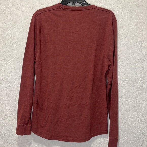 Hollister Mens Ragland Long Sleeve Crewneck Shirt Size Medium - Picture 4 of 4
